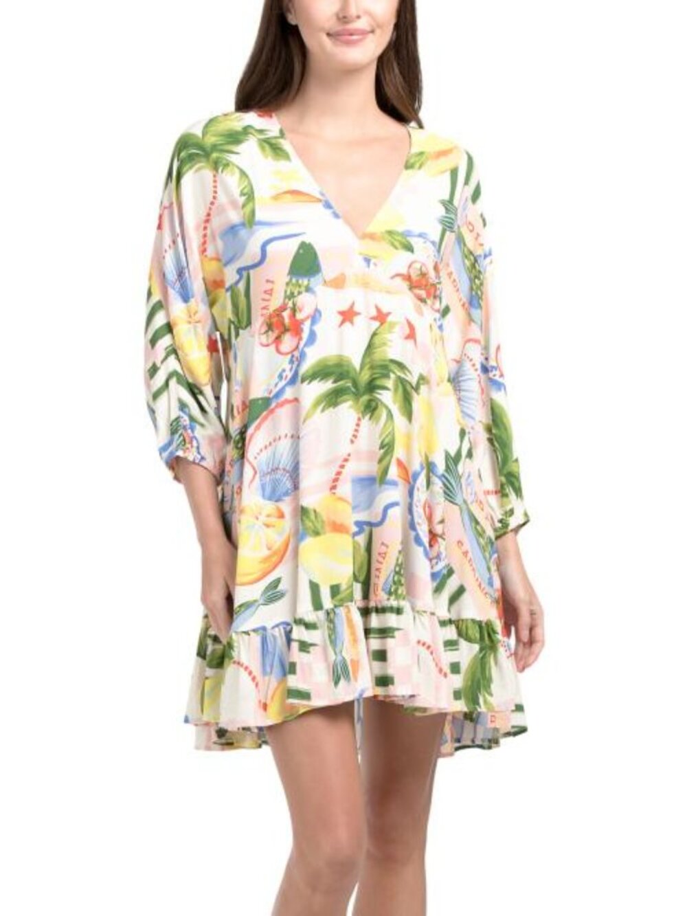 LABEL OF LOVE Esirella Mini Cover-up Dress